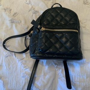 Small black backpack